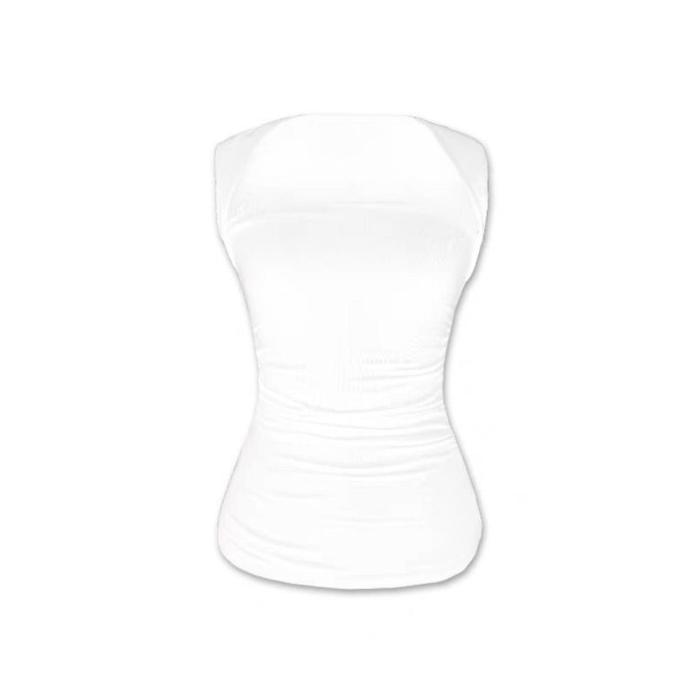 Sleeveless Fitted Tank Top for Women - Concetta