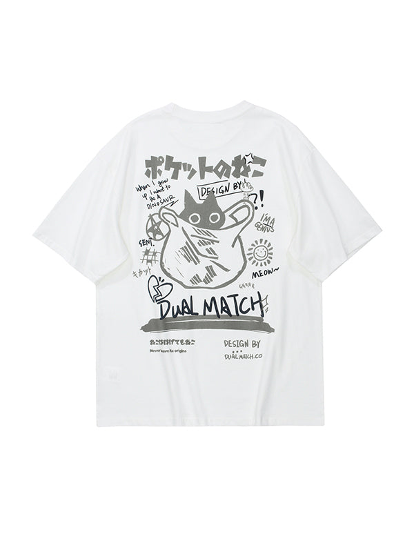 American Vintage Men's Street Oversized Short Sleeve Tee