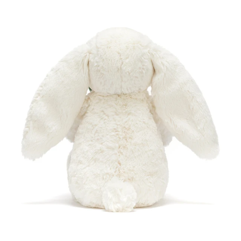 Cream Bunny with Plant