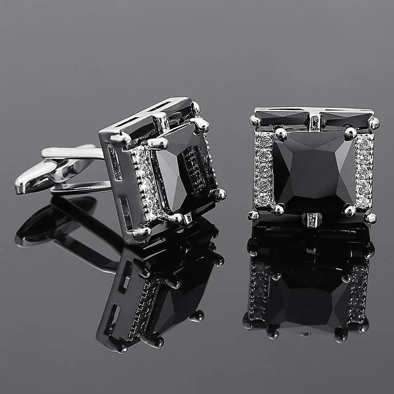 Men's Luxury Cufflinks | Crystal Inspired