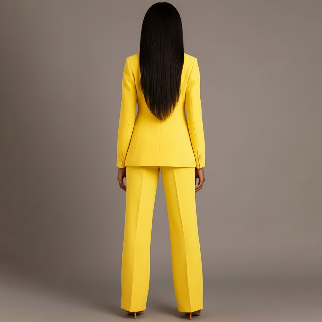 Women's Formal Suit Set | Tailored Long