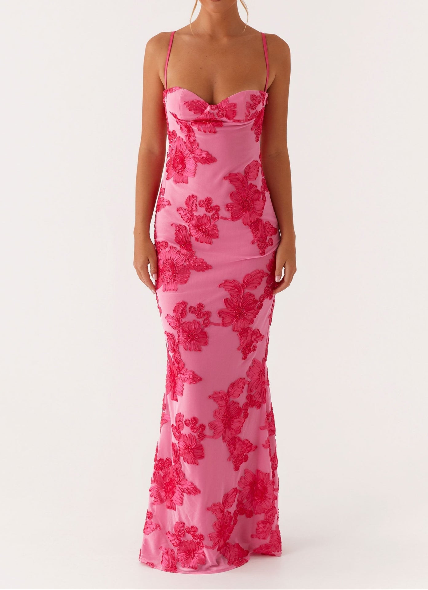 Elisabetta Maxi Dress - Pink