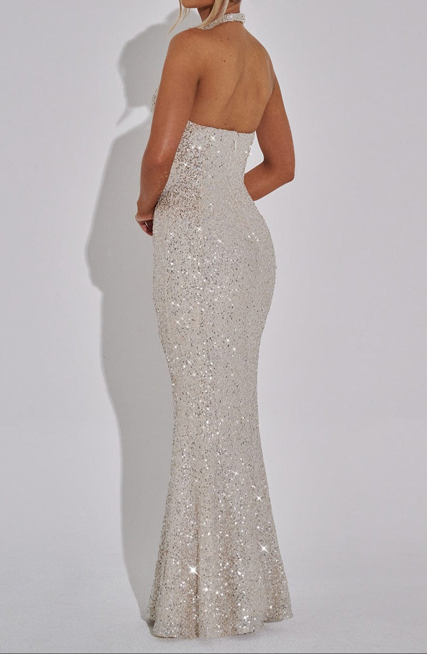 Blanca Maxi Dress - Champagne