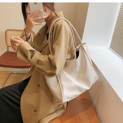 Large Faux Leather Shoulder Bag for Women - Raffaella