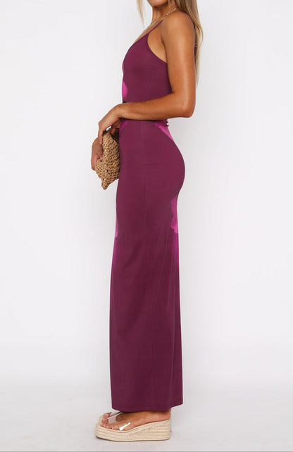 Maia Maxi Dress Berry Lush