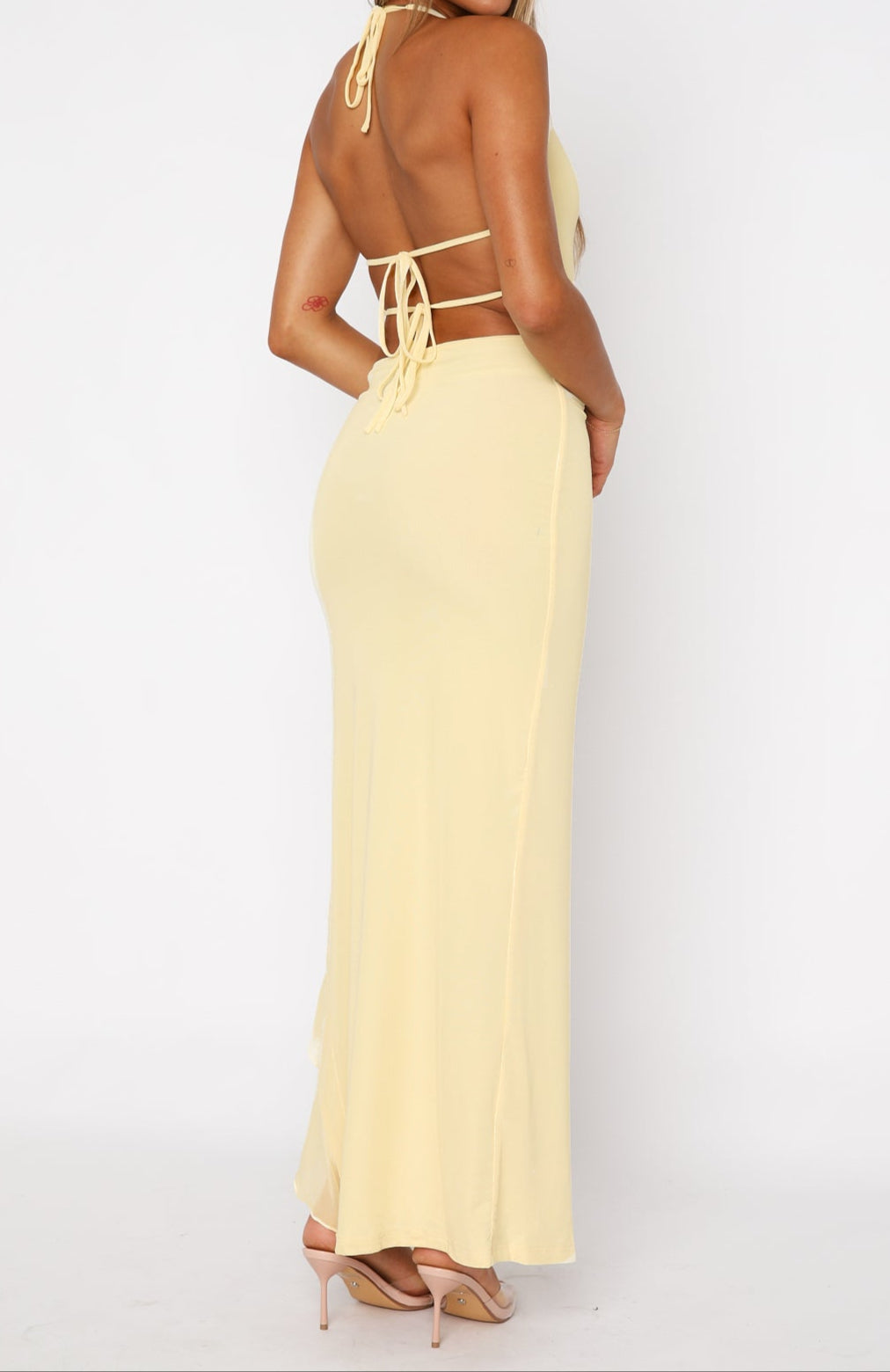 Monserrat Maxi Dress Lemon