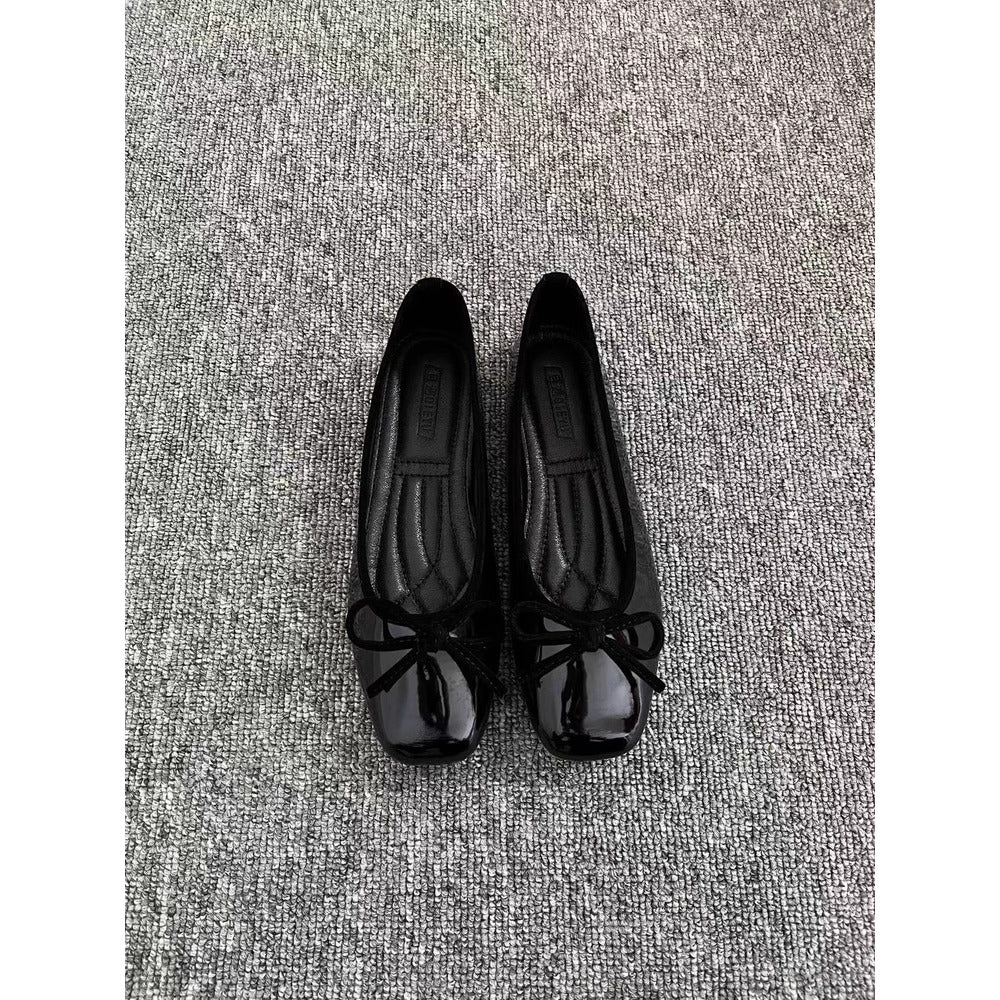 Patent Leather Ballerinas for Women - Eva