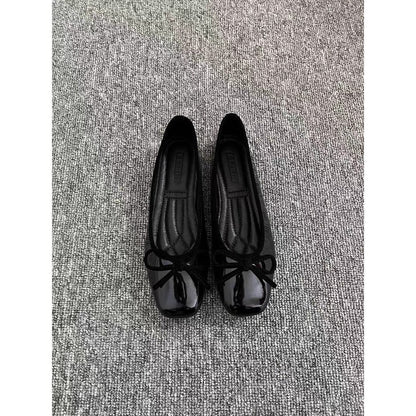 Patent Leather Ballerinas for Women - Eva