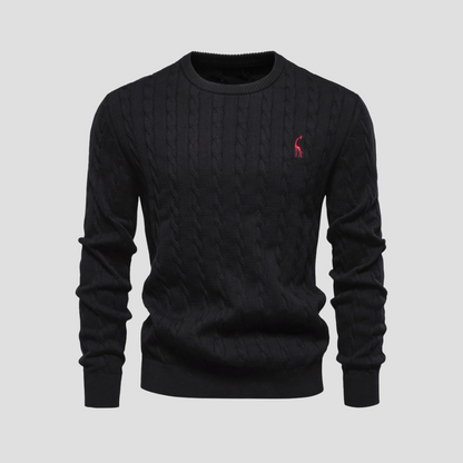 Men's Cable Knitting Jumper | Winter