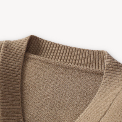 Men's Knitted Cardigan | Button