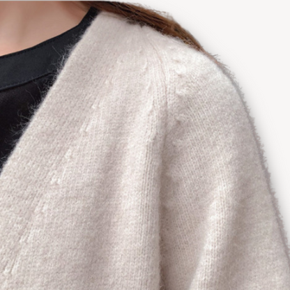 Women's Soft Knitting Cardigan | Long