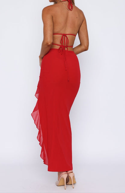 Rebeca Maxi Dress Cherry