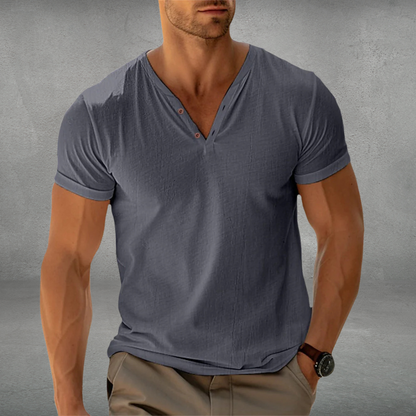 Men's Casual Short Sleeve Polo Shirt | Slim Fit