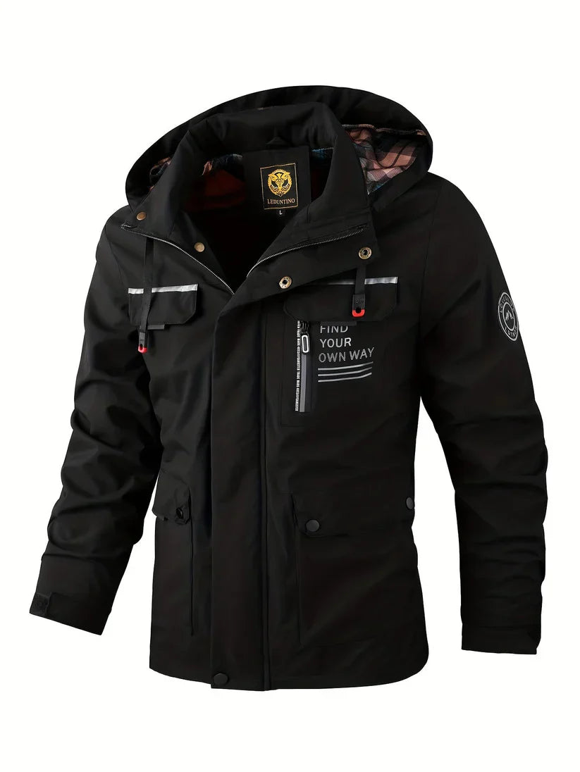 Men's Waterproof Hood Jacket | Winter