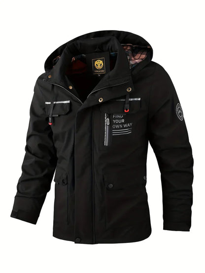Men's Waterproof Hood Jacket | Winter