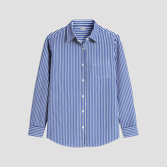 Women's Striped Blouse | Commuting