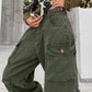 Vintage baggy cargo jeans with multiple pockets