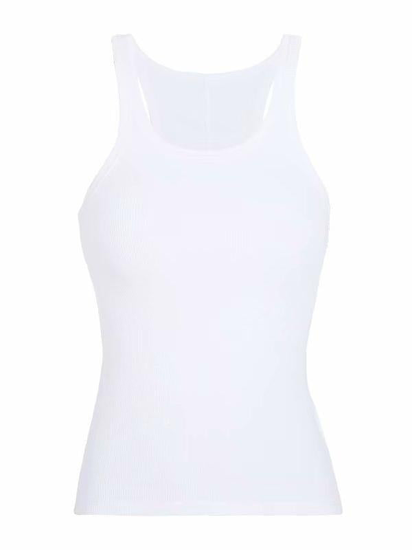 Basic stretch knit cami tank top in different colors