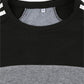 Retro Sport Kontrastfarben Splice Sweatshirt