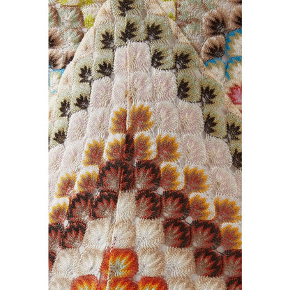 Multicolor Chevron Print Maxi Dress with Spaghetti Straps for Women - Sabina