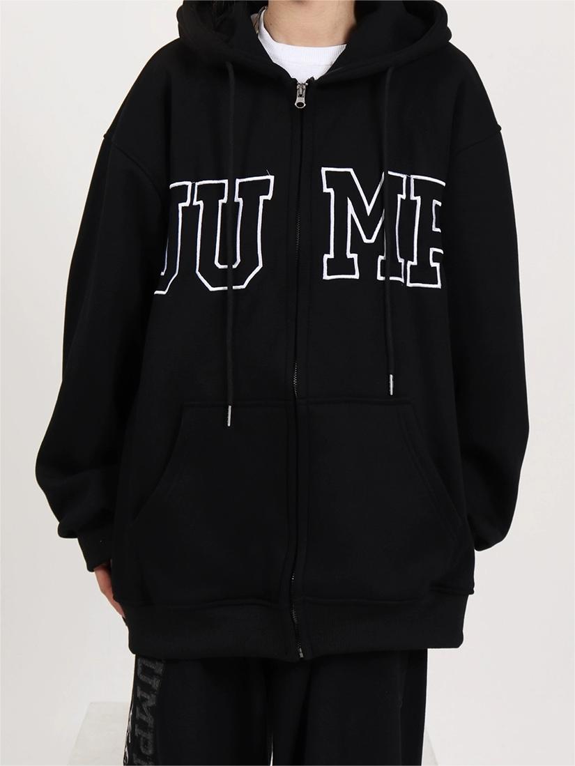 Retro Sport Oversized Hoodie with Slogan