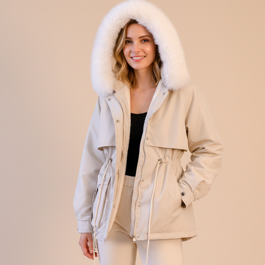 Women's Parka with Hood Jacket | Winter