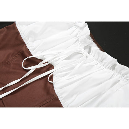 Off Shoulder Ruffle Mini Dress for Women - Laura