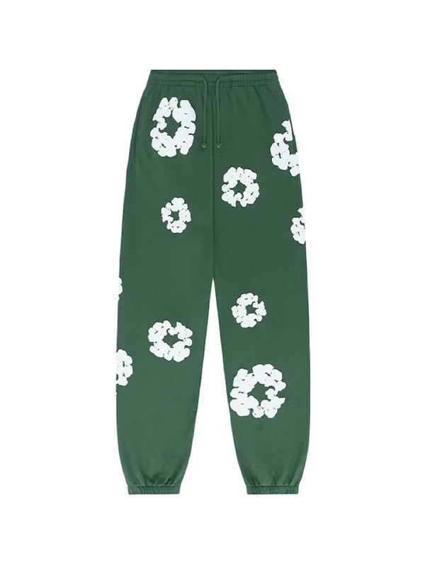 Multi Color 2000s Floral Print Sweatpants