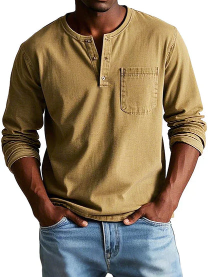 Men's Breasted Shirt | Long Sleeve