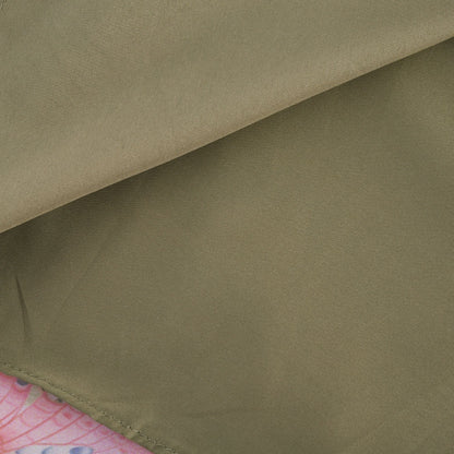 Multicolor Butterfly Print Mini Dress with Ruffle Hem for Women - Diletta