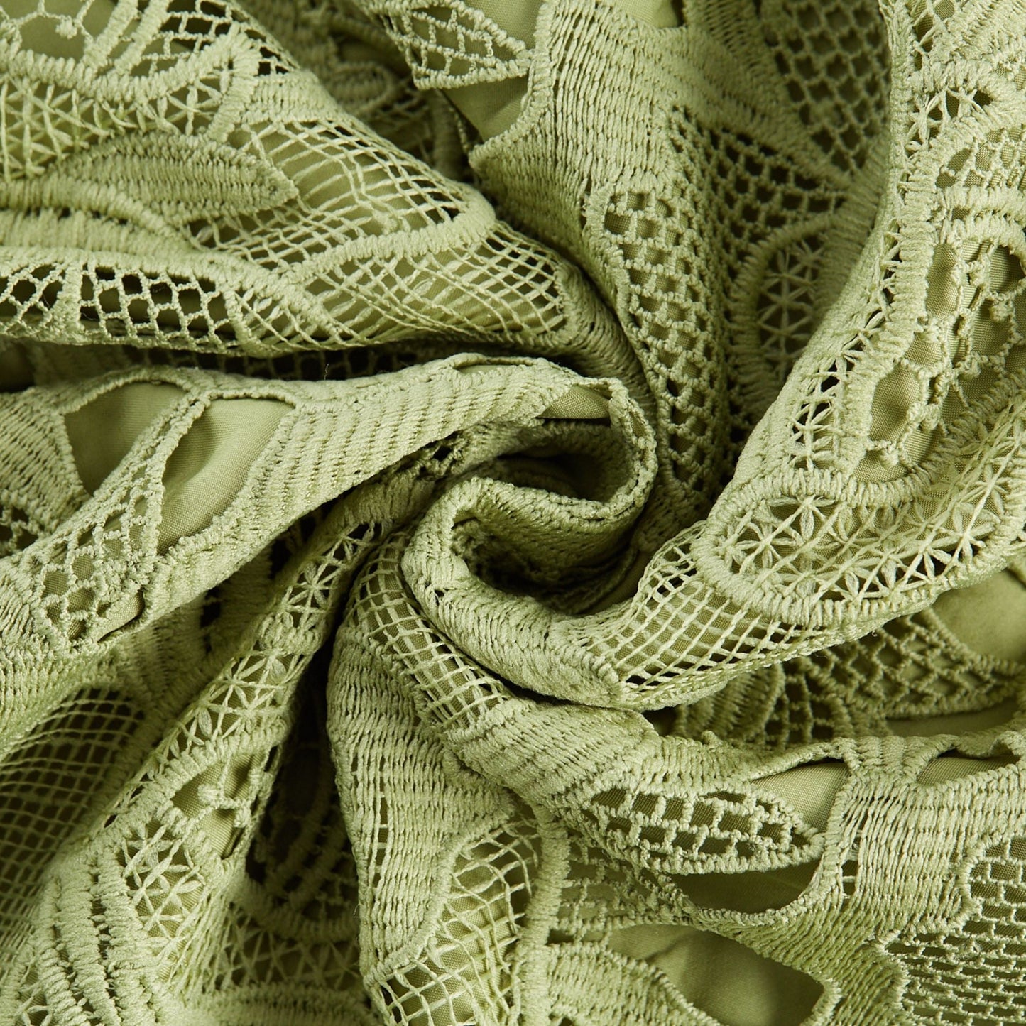 Sage Green Lace Strapless Maxi Dress with Flared Skirt for Women - Rosa