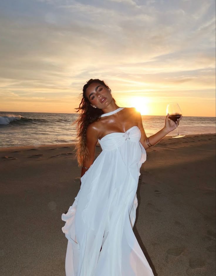 Strapless Maxi Dress with Ruffle Layers for Women - Larissa