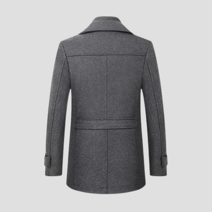 Men's Double Collar Coat | Winter