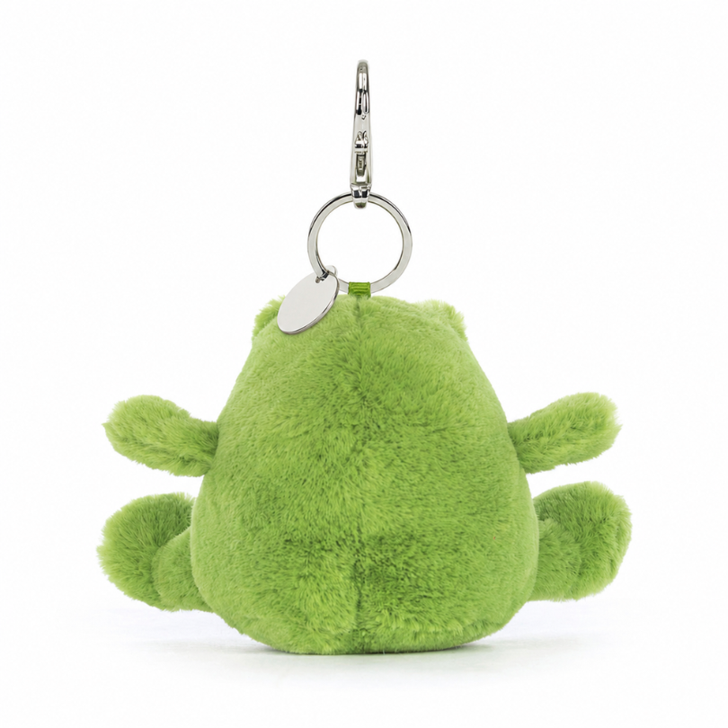 Green Frog Bag Charm
