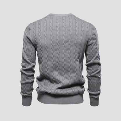 Men's Cable Knitting Jumper | Winter