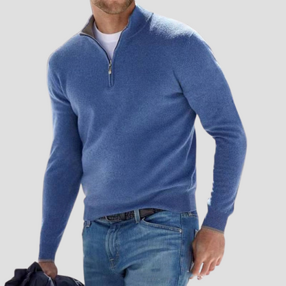 Men's Half Zip Jumper | Leisure