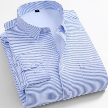 Striped Fleece Shirt for Men - Tina