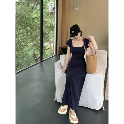 Short Sleeve Maxi Dress for Women - Amalia