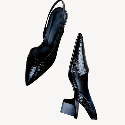 Women's Plaid Heels | Pointed