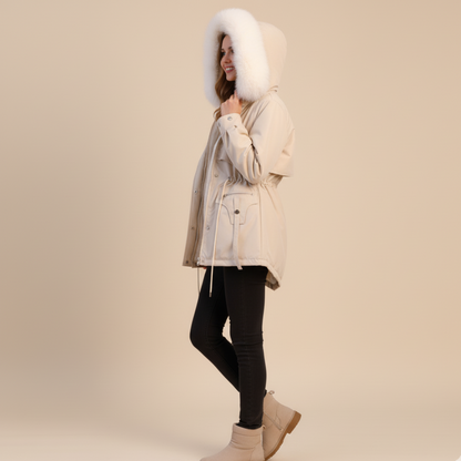 Women's Parka with Hood Jacket | Winter