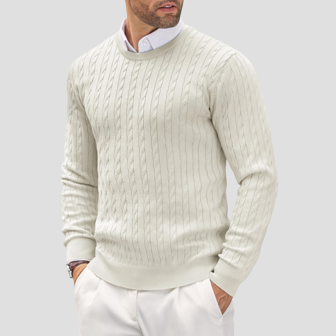 Men's Cable Jumper | Knit