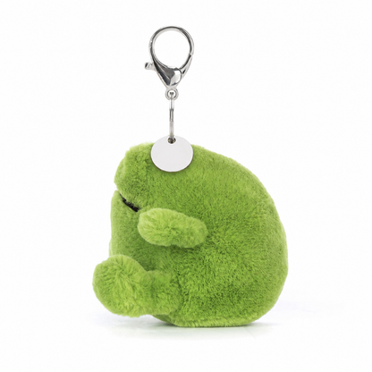 Green Frog Bag Charm