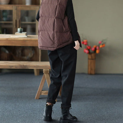 High Waist Tapered Pants with Pockets for Women - Vanna