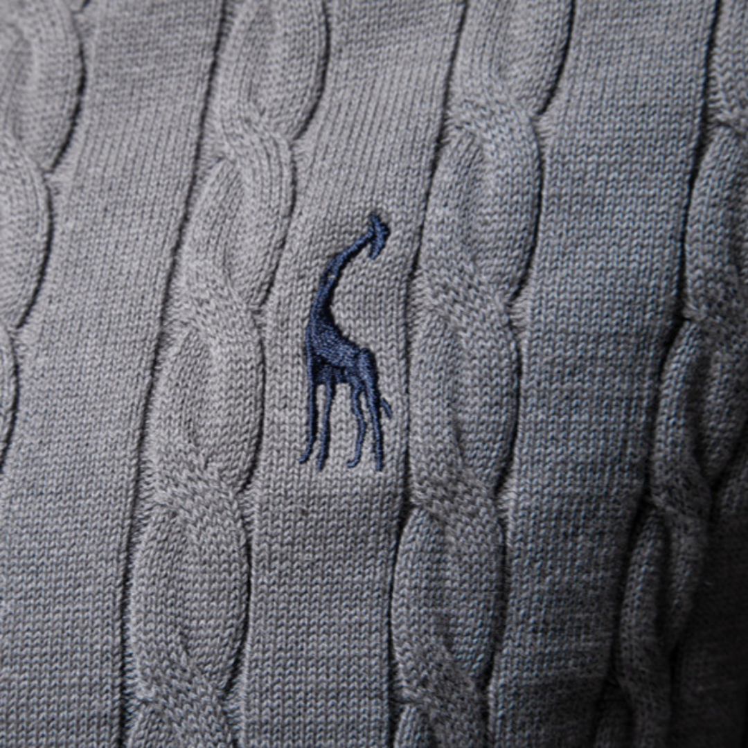 Men's Cable Knitting Jumper | Winter