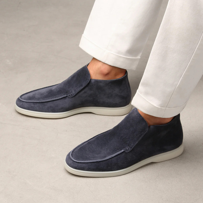 Men's Suede Loafers | Flat
