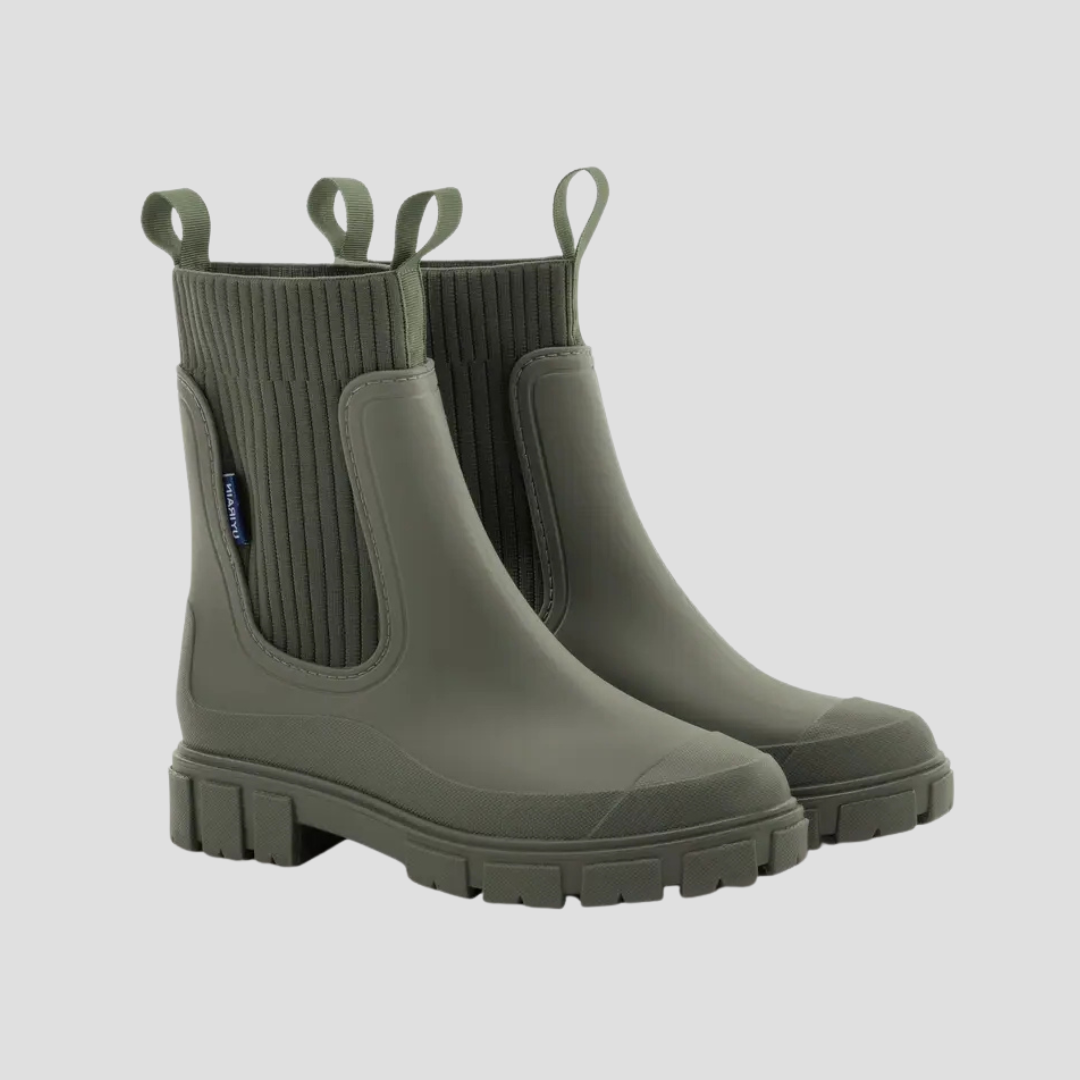 Women's Elastic Band Rainproof Boots | Anti-Slip