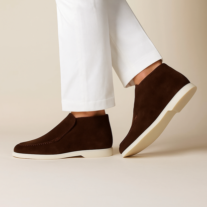 Men's Suede Loafers | Flat
