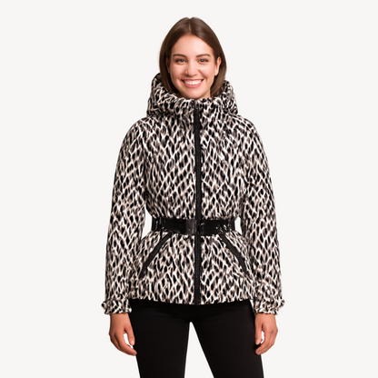 Women's Belted Puffer Jacket | Fluffy