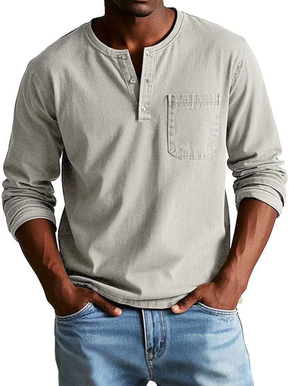 Men's Breasted Shirt | Long Sleeve