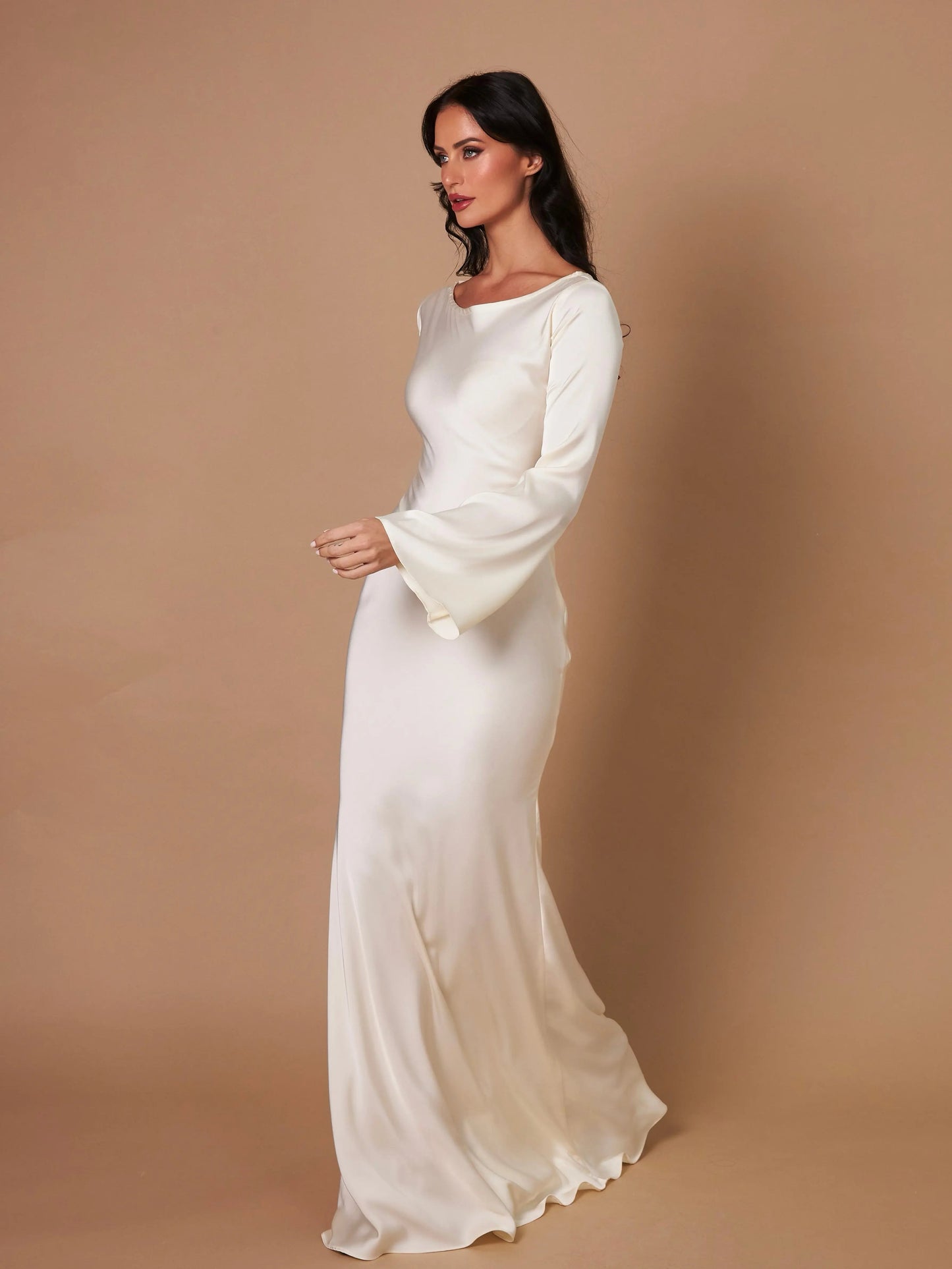 Women's Mermaid Style Wedding Guest Dress | Maxi